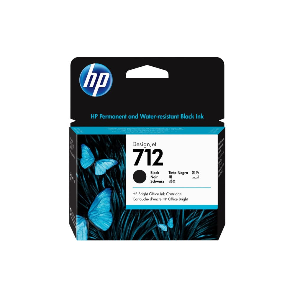 Cartouche d'encre HP 712 Noir