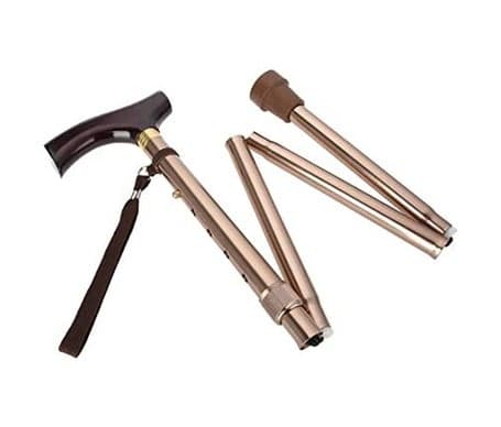 Canne T Pliante Bronze 342